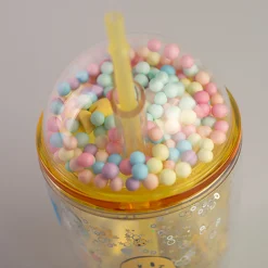 Bicchiere Con Cannuccia Collezione Smiley World