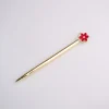 Penna Oro Con Fiore Mobile
